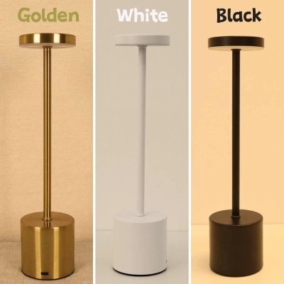 Versatile Rechargeable LED Table Lamp with Three Color Options