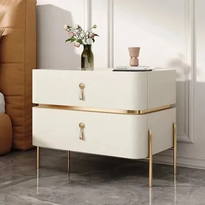 Nightstands Console Drawer Set with Unique Italian Design