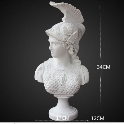 Athena Greek Goddess Wisdom Sculpture Ornament for Home Decor