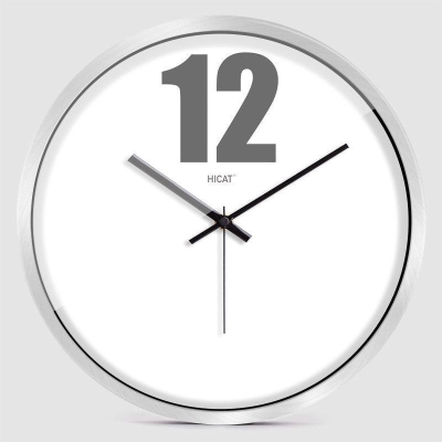 Silent Quartz Wall Clock with Creative Design - Modern Bedroom Decor