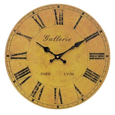 Retro Style Digital Wall Clock with MDF Material