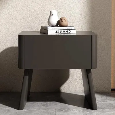 Nordic Wooden Nightstand Set with 2 Drawers and Free Shipping