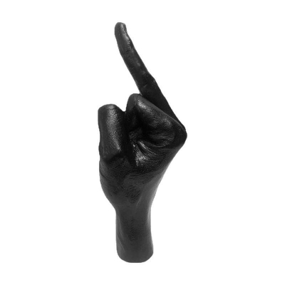 Modern Abstract Resin Finger Sculpture for Desk Decor
