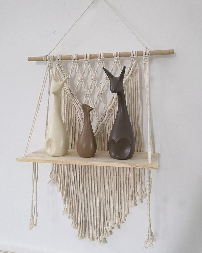 Bohemian Tapestry Rack - Cotton Fabric | Pacisia