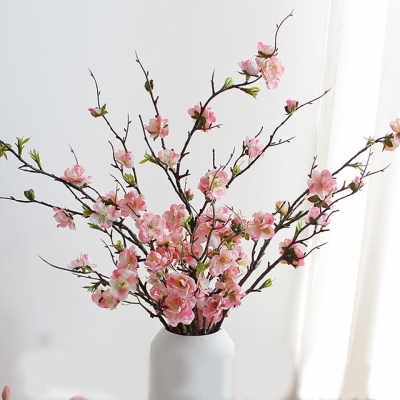 Winter Bliss Artificial Floral Branch with 26 Flower Heads - Elegant Home Decor