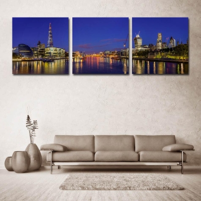 HD Triptych Abstract Canvas Wall Art Set