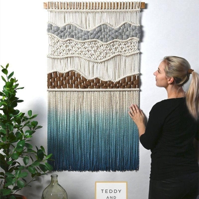 Bedroom Living Room Bedside Handmade Tapestry