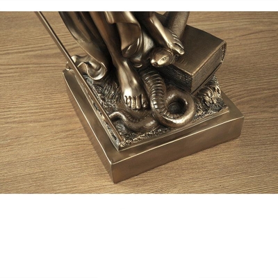 Justice Goddess Sculpture for Elegant Home Decor