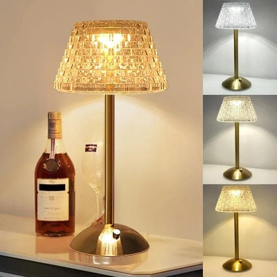 Nordic Crystal Touch-Controlled LED Table Lamp