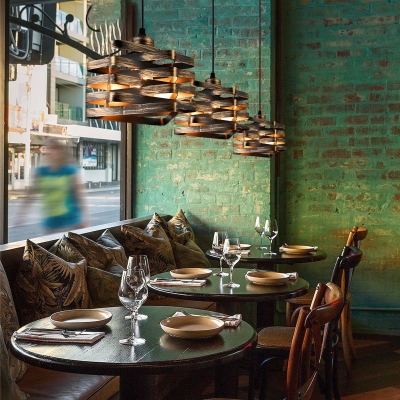 Elegant Vintage Iron Pendant Chandelier for Home Decor
