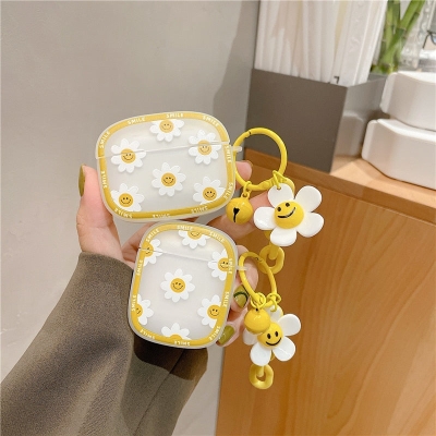 Smiley Flower Airpods 1 2 Pro Case