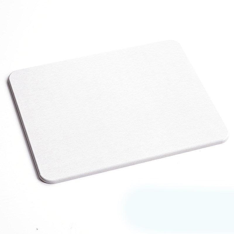 Absorbent Solid Color Bathroom Mat Set