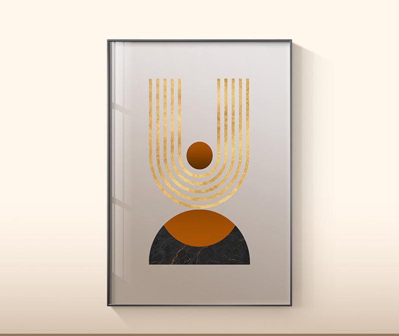 Sleek Abstract Canvas Wall Art Collection - Contemporary Artworks for Stylish Home Decor