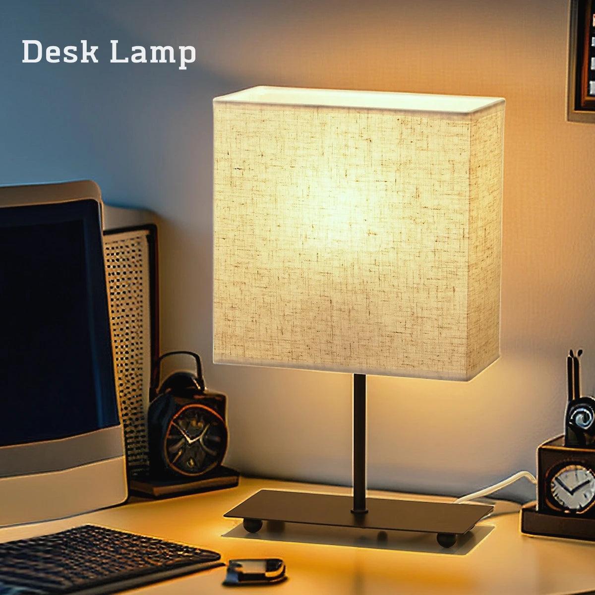 Japanese Style USB Dimmable Retro Table Lamp | Elegant Home Lighting Solution