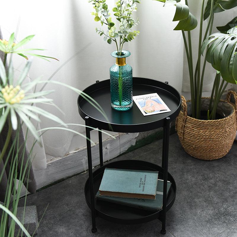 Marble Elegance Living Room Side Table