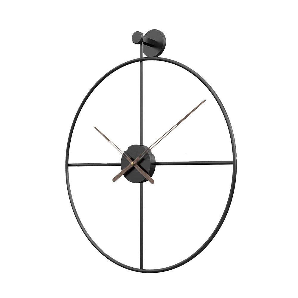 European Style Iron Wall Clock for Home and Office D&eacute;cor