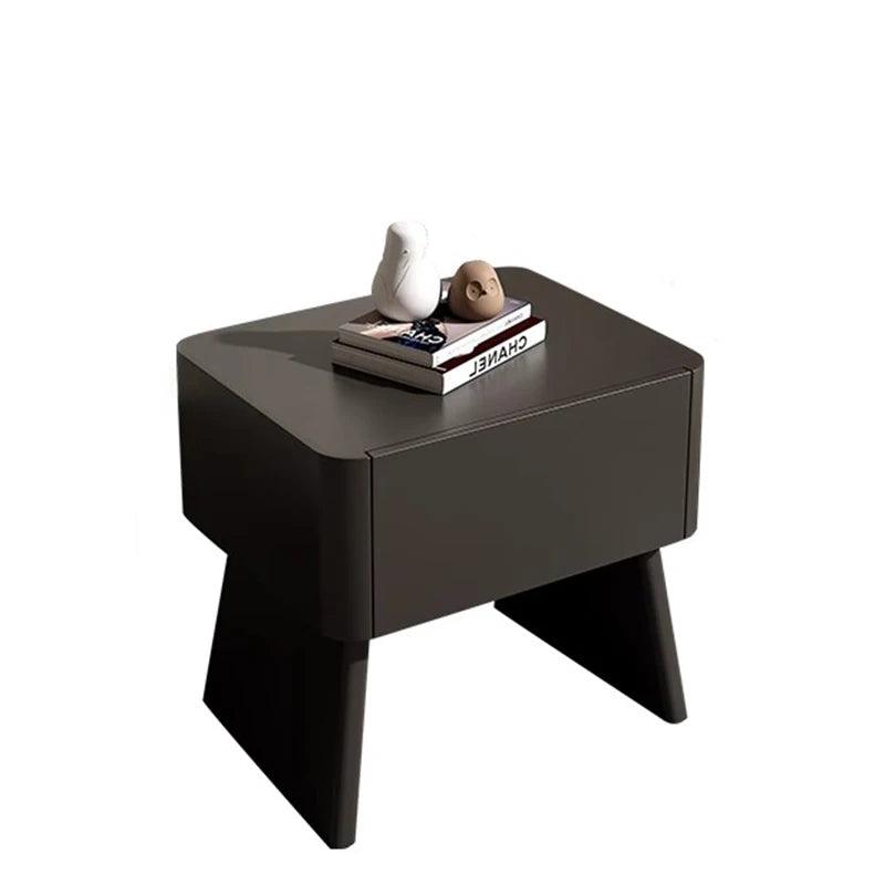 Nordic Wooden Nightstand Set with 2 Drawers and Free Shipping