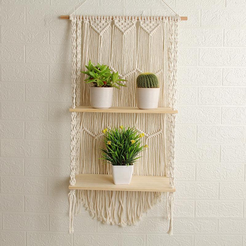 Bohemian Hand-Woven Tapestry Rack - Modern and Simple Design