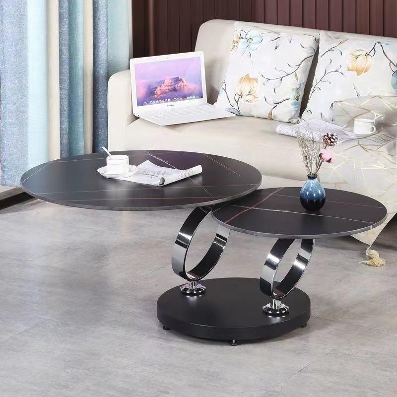 Round Marble Round Table - Multifunctional Slate Folding
