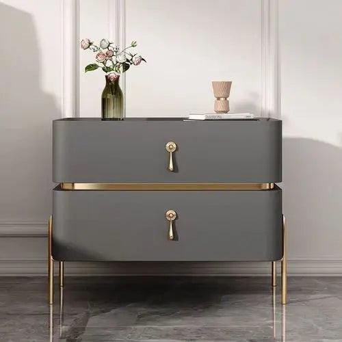 Nightstands Console Drawer Set with Unique Italian Design