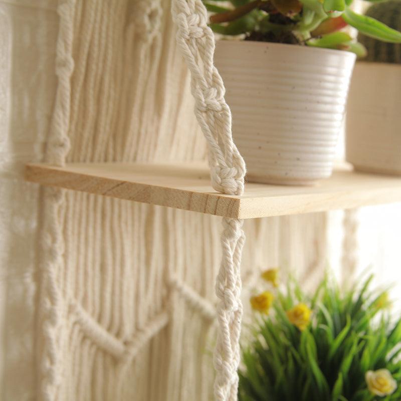 Bohemian Hand-Woven Tapestry Rack - Modern and Simple Design