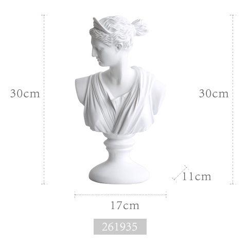European Style Resin Sculpture Set - David & Venus