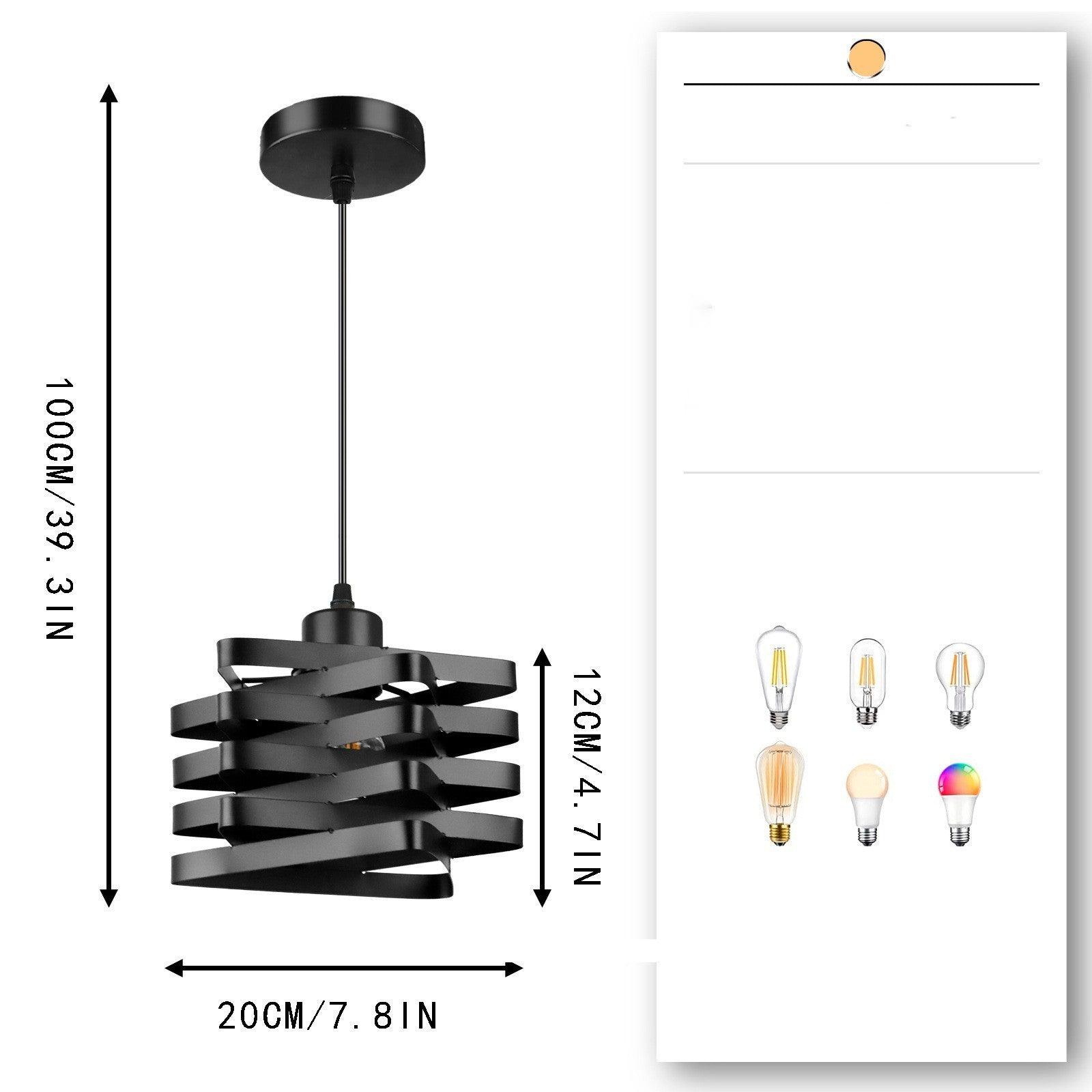 Elegant Vintage Iron Pendant Chandelier for Home Decor