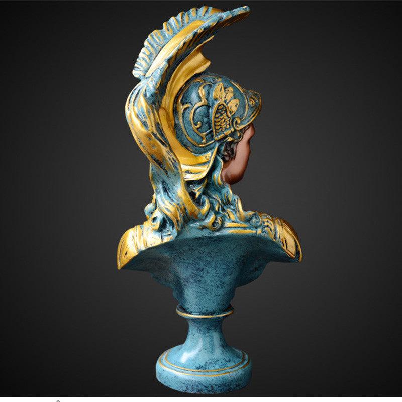 Athena Greek Goddess Wisdom Sculpture Ornament for Home Decor