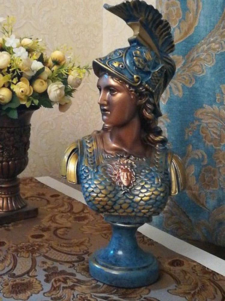 Athena Greek Goddess Wisdom Sculpture Ornament for Home Decor