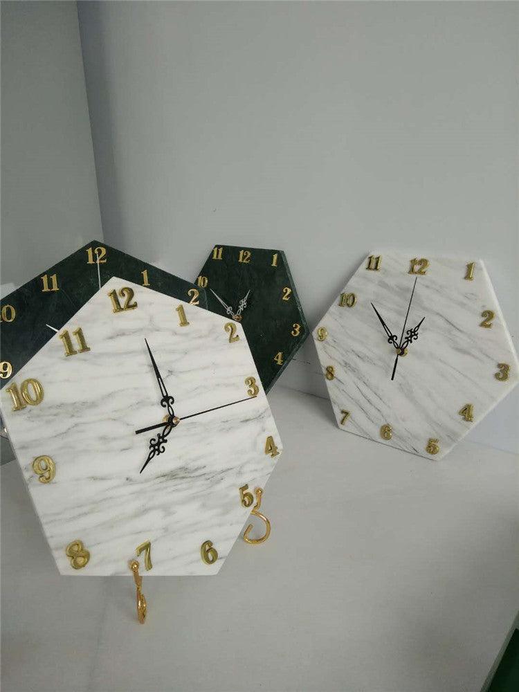 Muted Artistic European Style Wall Clock for Living Room