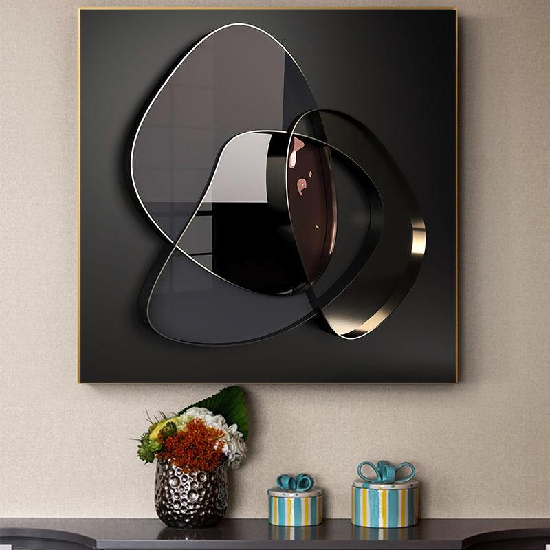 Sophisticated Abstract Metal Wall Art Collection - Elegant Home Decor