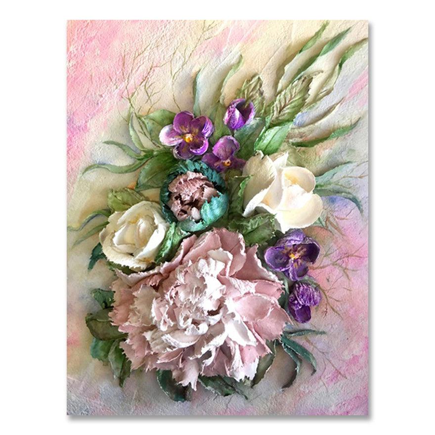 Floral Elegance Canvas Wall Art - Exquisite Home Decor Piece