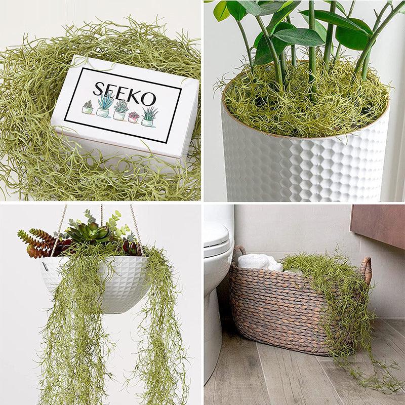 Modern Air Grass Rattan Wall Hanging - Elegant Home Decor Piece