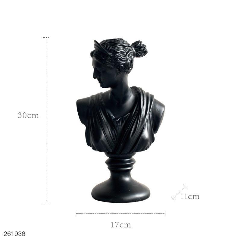 European Style Resin Sculpture Set - David & Venus