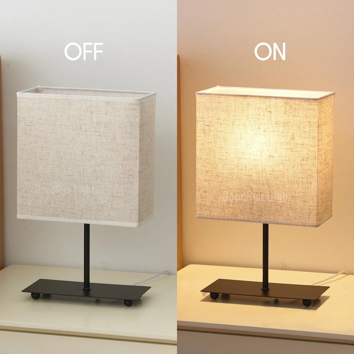 Japanese Style USB Dimmable Retro Table Lamp | Elegant Home Lighting Solution