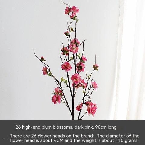 Winter Bliss Artificial Floral Branch with 26 Flower Heads - Elegant Home Decor
