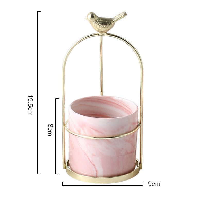 Portable small vase