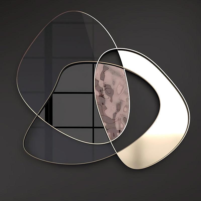 Sophisticated Abstract Metal Wall Art Collection - Elegant Home Decor