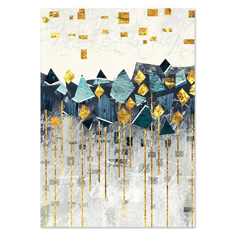 Nordic Abstract Landscape Canvas Wall Art Decor Collection