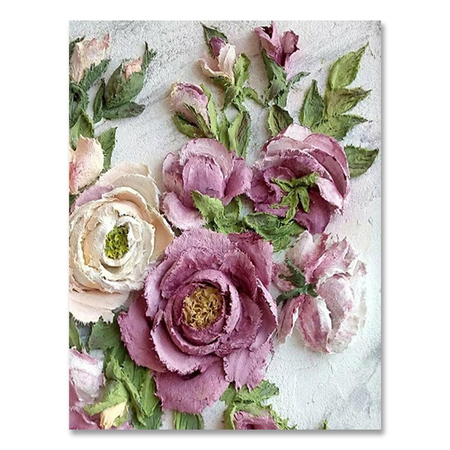 Floral Elegance Canvas Wall Art - Exquisite Home Decor Piece