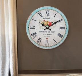 Retro Style Digital Wall Clock with MDF Material