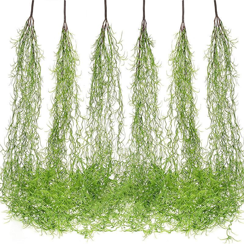 Modern Air Grass Rattan Wall Hanging - Elegant Home Decor Piece