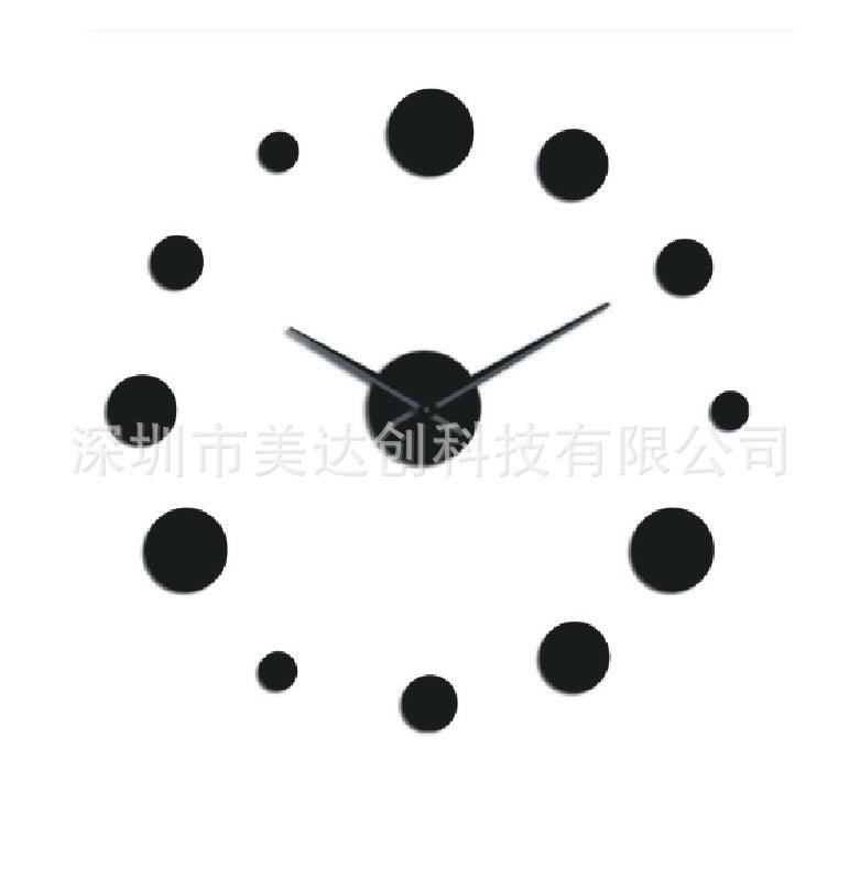 Creative DIY Stereo Wall Clock Kit - Modern Home Decor Piece