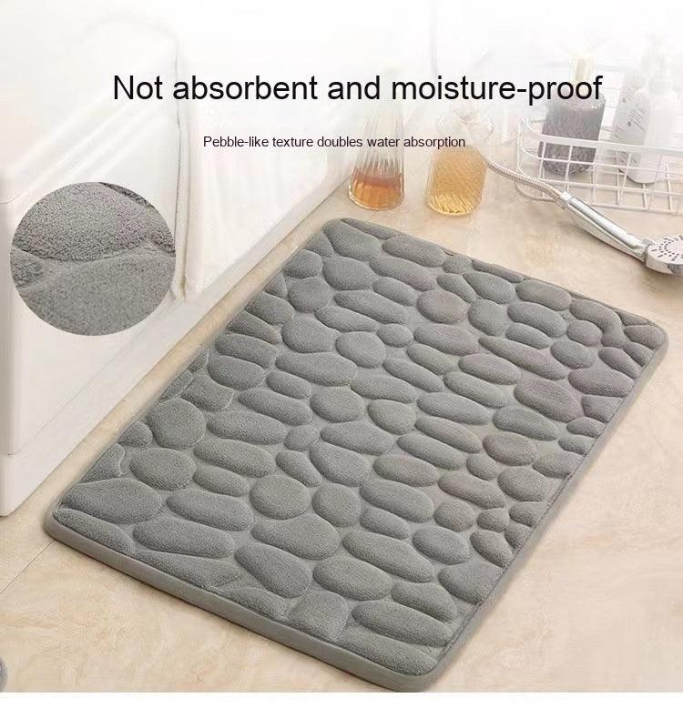 Cozy U-shaped Memory Foam Floor Mat Set - 3 Piece Pack