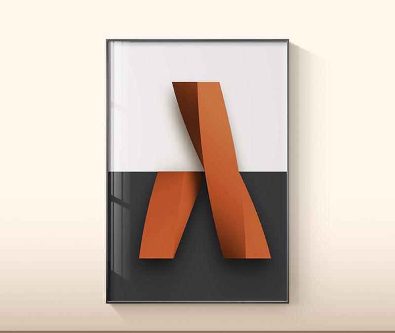 Sleek Abstract Canvas Wall Art Collection - Contemporary Artworks for Stylish Home Decor
