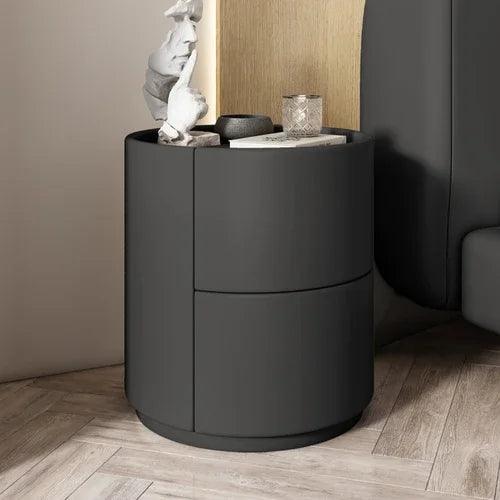 Nordic Pine Wood Nightstands with Drawer - Minimalist Modern Bedside Furniture
