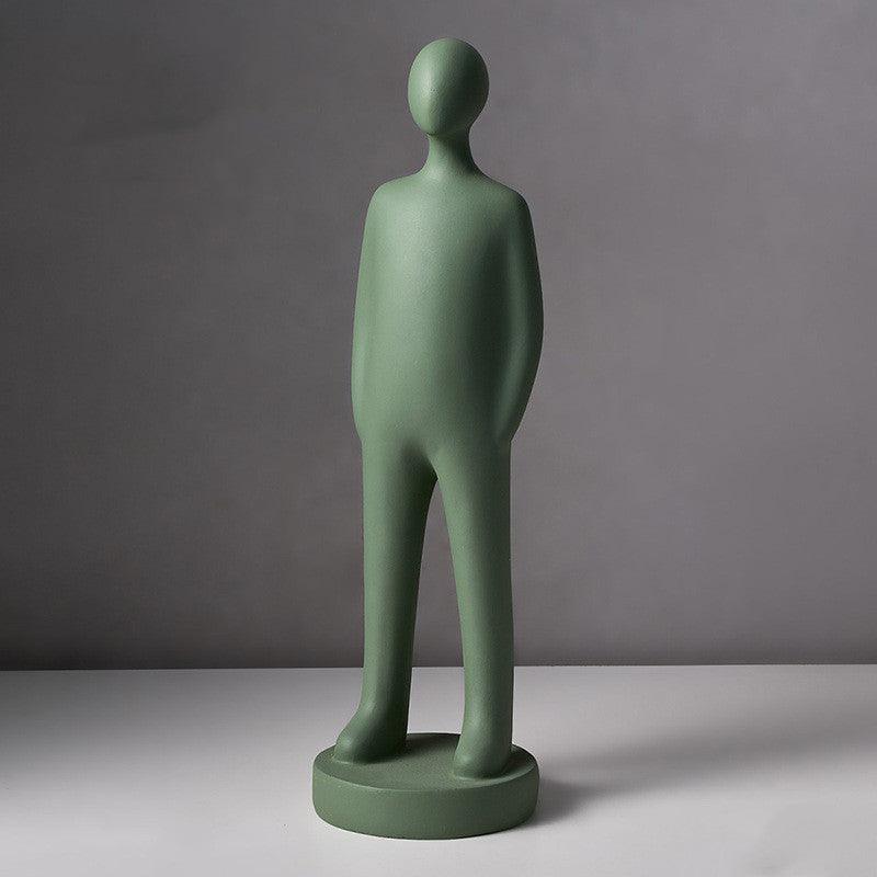 Nordic Home Decor Abstract Figure Statue Love Sculpture - Elegant Tabletop Decoration