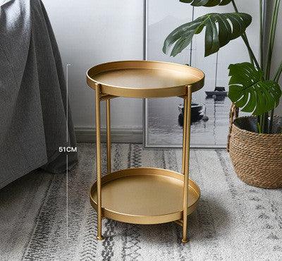 Marble Elegance Living Room Side Table