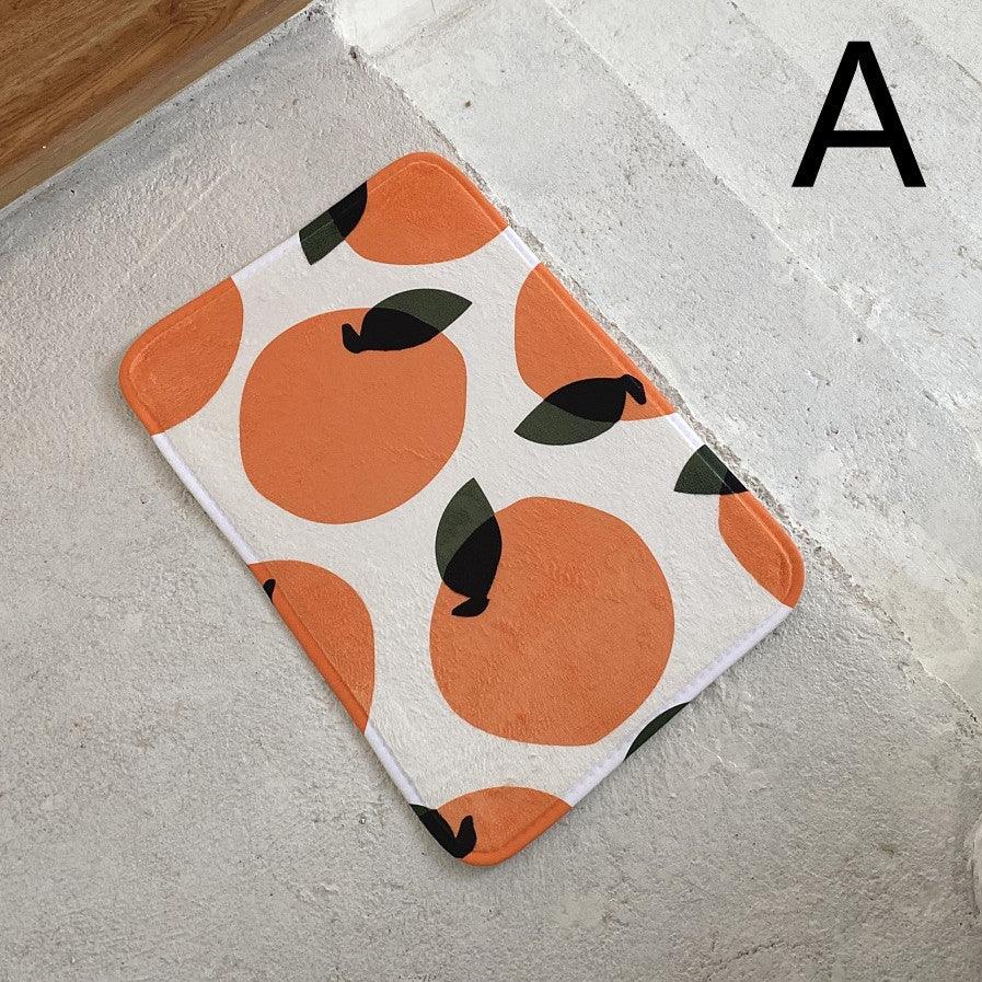 Cozy Nordic Coral Fleece Foot Mat - Stylish, Absorbent, and Non-slip