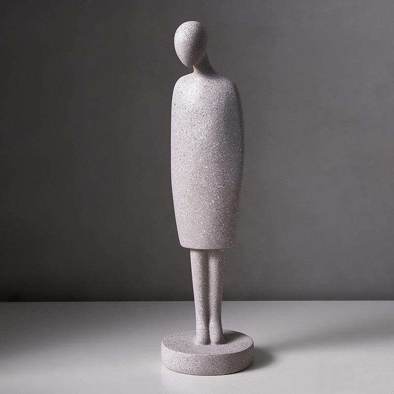 Nordic Home Decor Abstract Figure Statue Love Sculpture - Elegant Tabletop Decoration